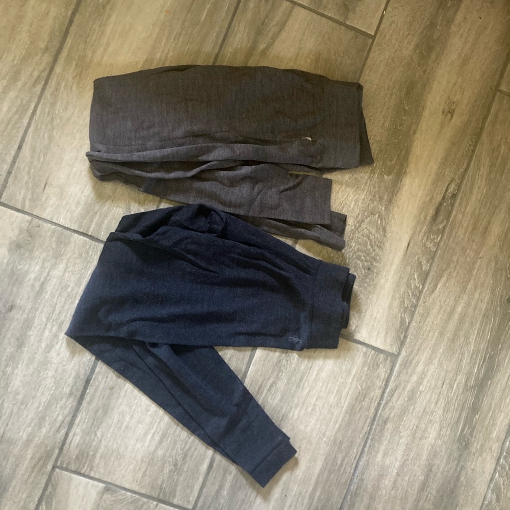 Smartwool Merino Wool 250 Baselayer Leggings Black and Gray
